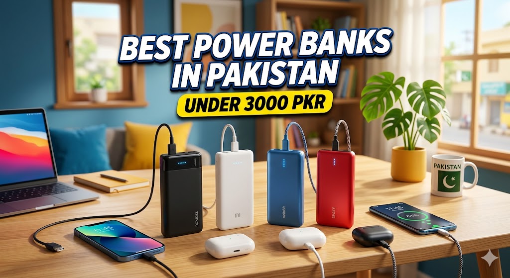 Best Power Banks in Pakistan Under 3000 PKR