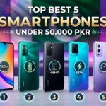 Top Best 5 Smartphones Under 50,000 PKR