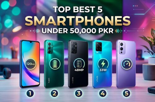 Top Best 5 Smartphones Under 50,000 PKR