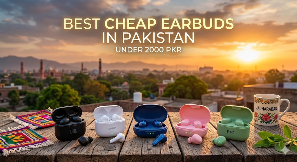 Best Cheap Earbuds in Pakistan Under 2000 PKR