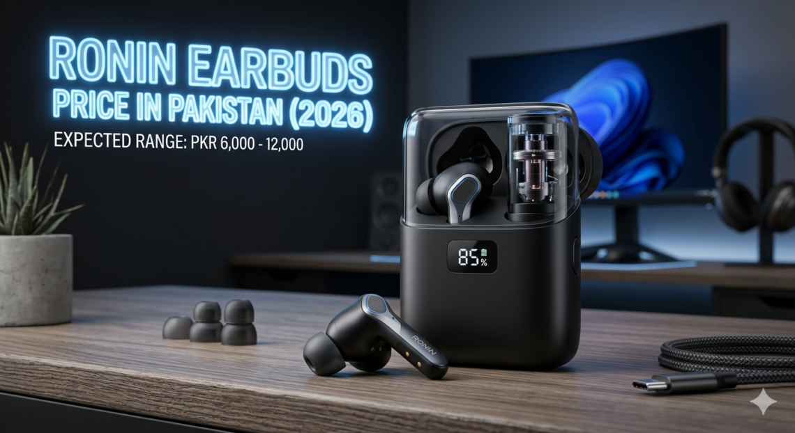Ronin Earbuds Price in Pakistan (2026) – Best Models, Features & Honest Buying Guide