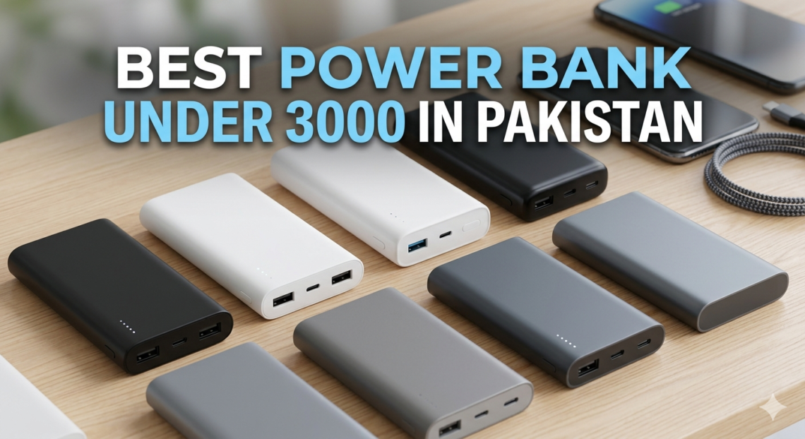 Best Power Banks Under 3000 PKR in Pakistan (2026)