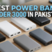Best Power Banks Under 3000 PKR in Pakistan (2026)