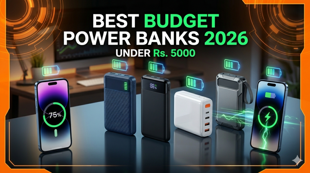 Best Power Banks Under 5000 in Pakistan (2026)