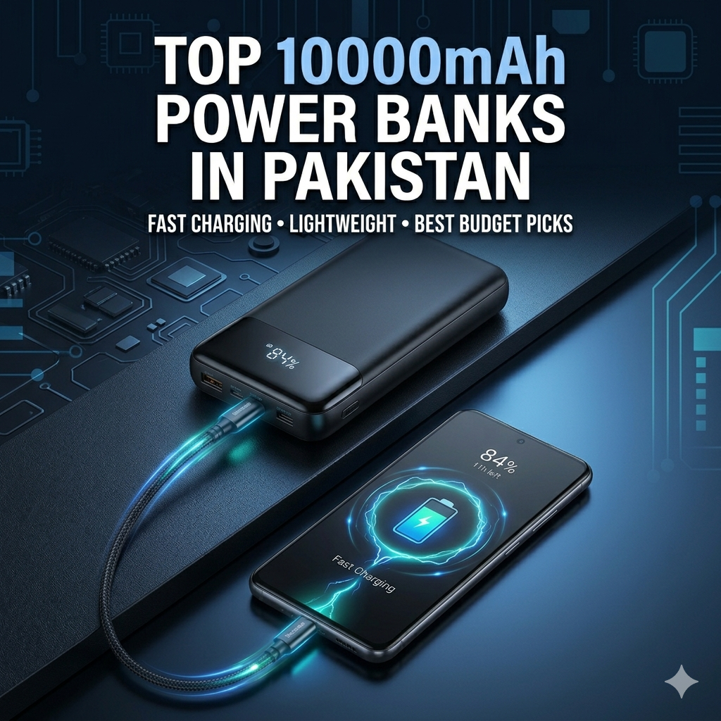 Best 10000mAh Power Banks in Pakistan (2026)