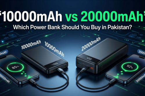 10000mAh vs 20000mAh Power Banks– Which One Should You Buy in Pakistan? (2026)