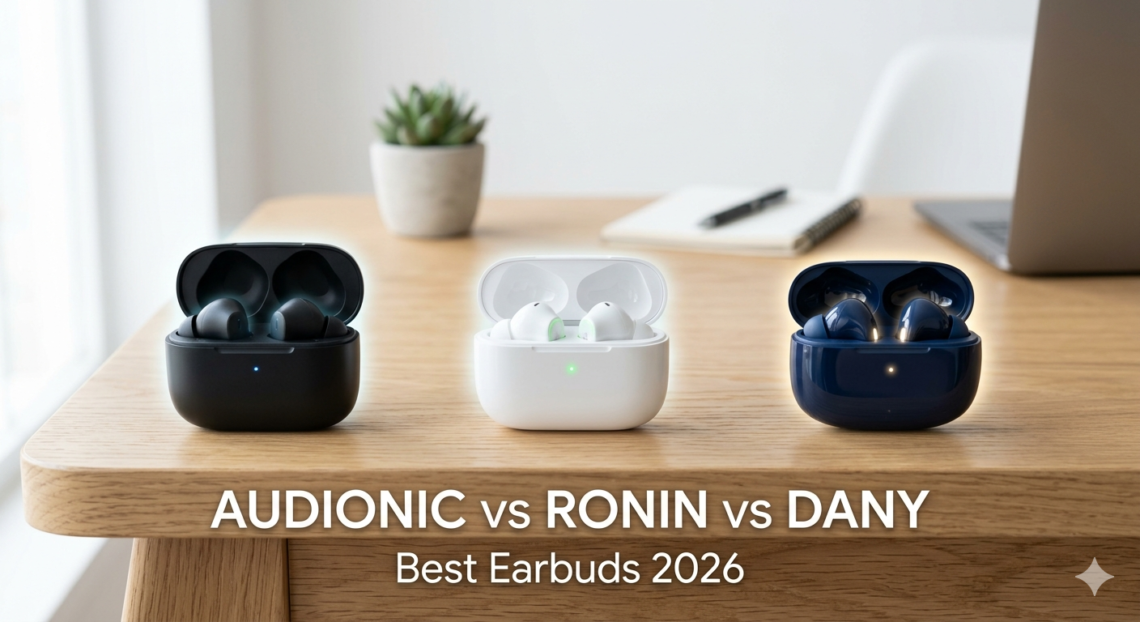 Audionic vs Ronin vs Dany Earbuds – Which Brand is Best in Pakistan? (2026)