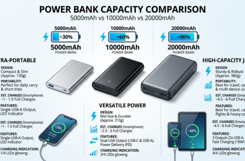 Power Bank Capacity Explained (mAh Guide) – What Size Do You Need?