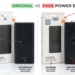 How to Check Original vs Fake Power Banks