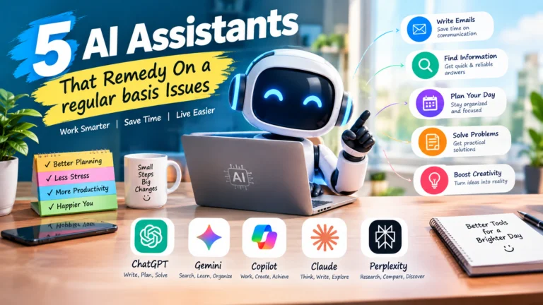 5 AI Assistants That Remedy On a regular basis Issues